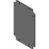 Mounting plate EB - Small enclosures